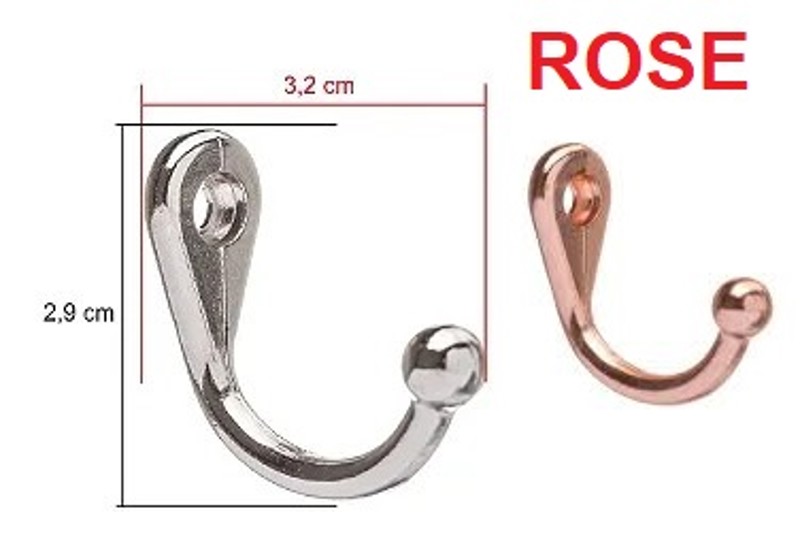 GANCHO PEQUENO ROSE