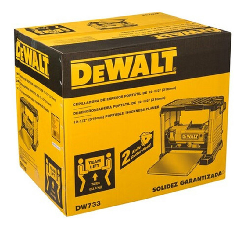 DESENGROSSADEIRA PORTATIL 1800W DEWALT - DW733-B2 220V