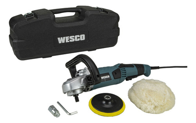 POLITRIZ LIXADEIRA 5" COM 1200W E MALETA WESCO - WS4504K 220V