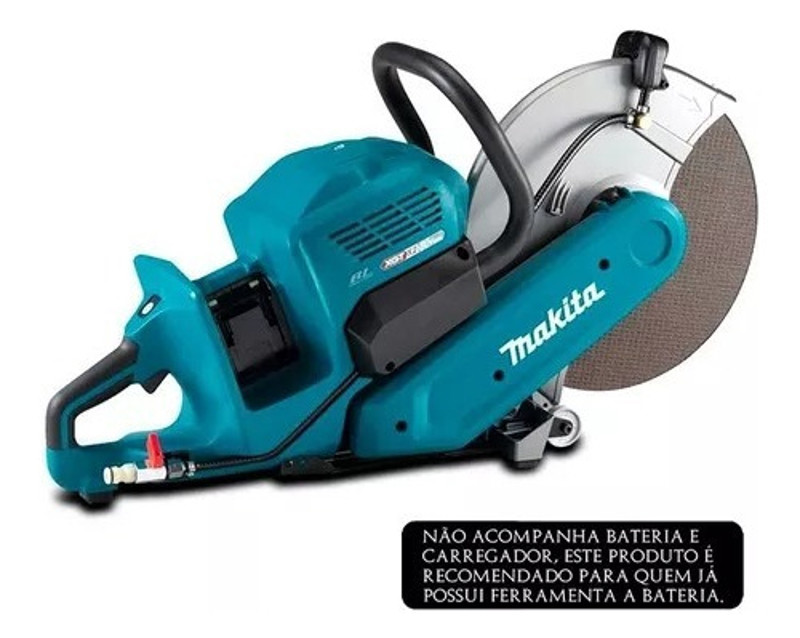 CORTADORA DE CONCRETO 355MM BATERIA 40V MAKITA - CE001GZ