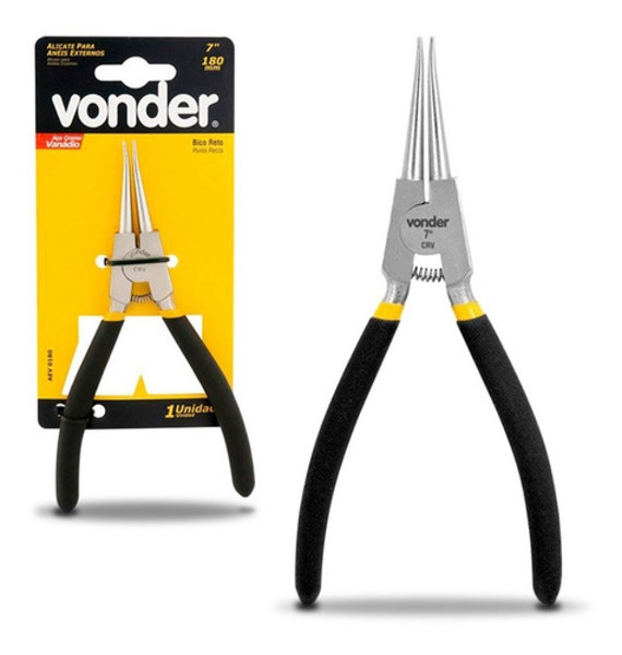 ALICATE ANEIS EXTERNO COM BICO RETO 6" MTX - 1833055