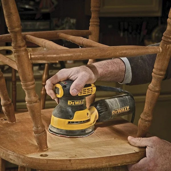 LIXADEIRA ORBITAL VELCRO COM 280W DEWALT - DWE6421-BR 127V