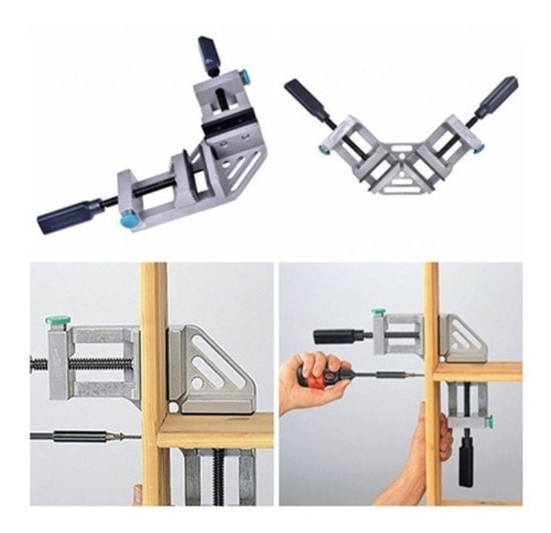 SARGENTO DE METAL ANGULAR COM 90° WOLFCRAFT - 341500