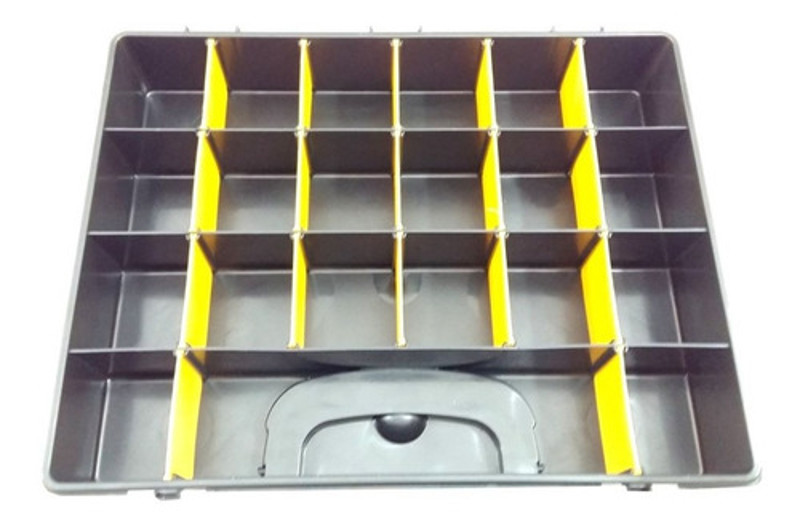 ORGANIZADOR LOTUS PLASTICO 36CM COM 18 DIVISORIAS - REF.7011