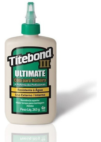 COLA TITEBOND III ULTIMATE WOOD GLUE 263G - 31413