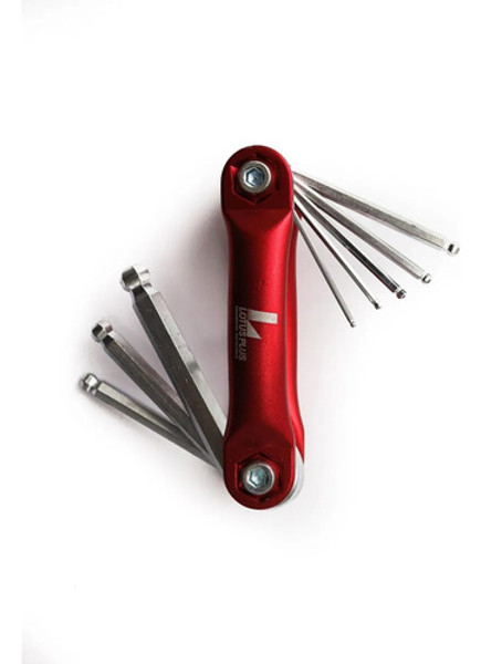 JOGO DE 08PCS COM CHAVE ALLEN EM CANIVETE LOTUS - REF.5211