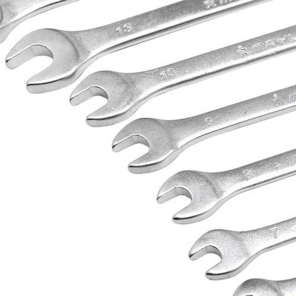 JOGO DE 07PCS COM CHAVE COMBINADA 6 A 17M MAYLE - 102414MY