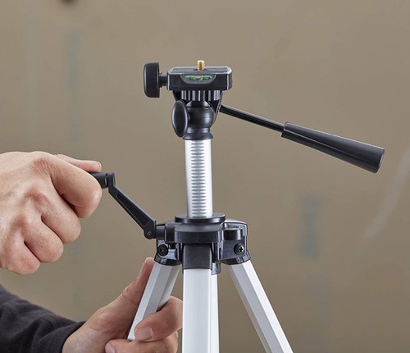 TRIPE PARA NIVEL A LASER COM ROSCA 1/4" DE 47,5-1240MM STANLEY - 1-77-201