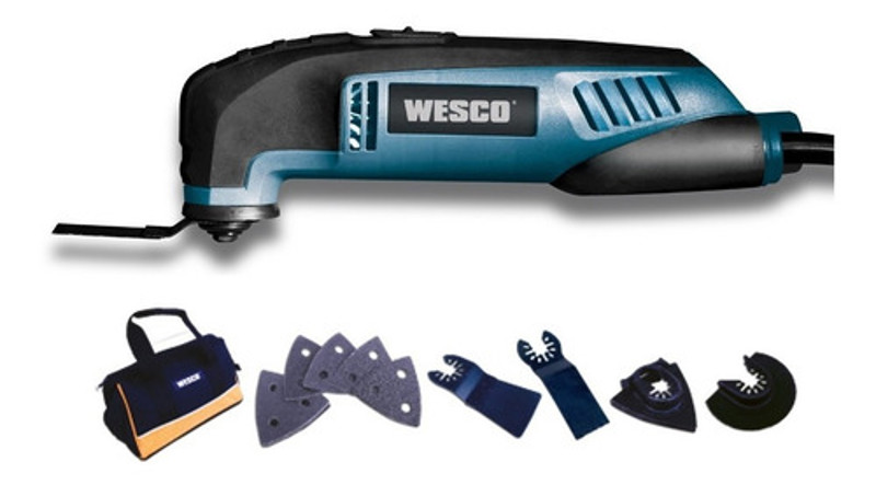 MULTIFERRAMENTA OSCILANTE COM 300W 15PCS WESCO - WS5123K 220V