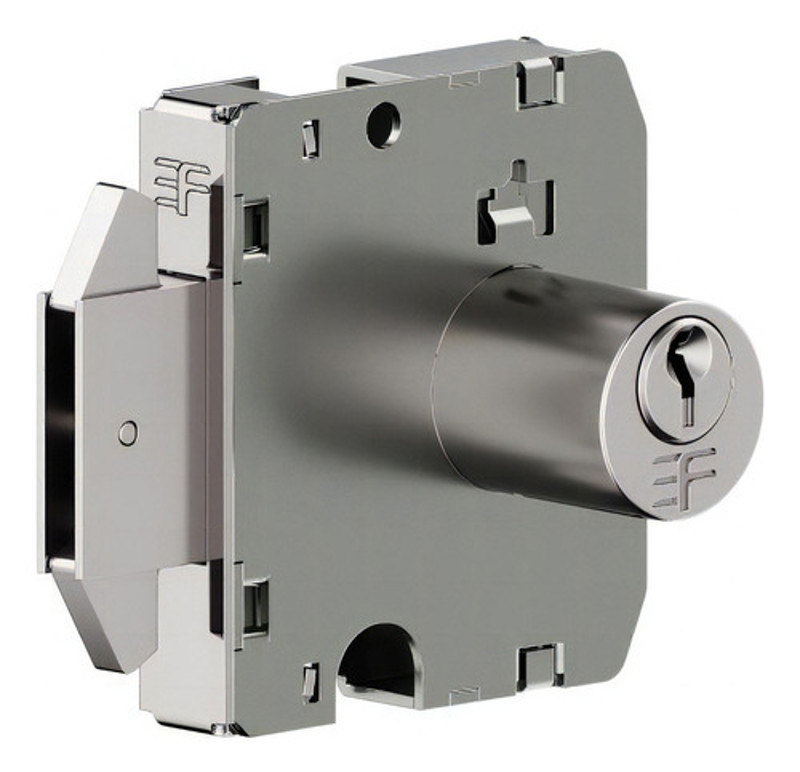 FECHADURA PARA PORTA DE VIDRO BLINDEX (ASA AVIAO) 3F - 3051CR CROMADA