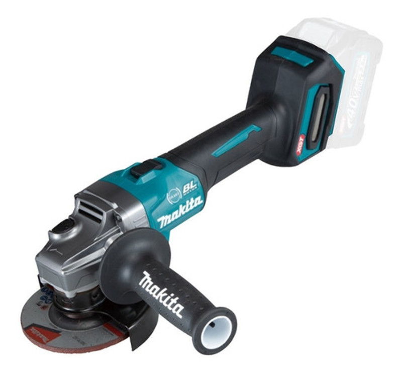 ESMERILHADEIRA ANGULAR 4.1/2" BATERIA 40V MAKITA - GA005GZ