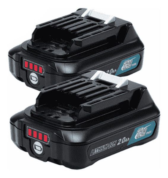 KIT 02 PARAFUSADEIRAS 12V COM MARTELETE E MALETA MAKITA - CLX228SAX