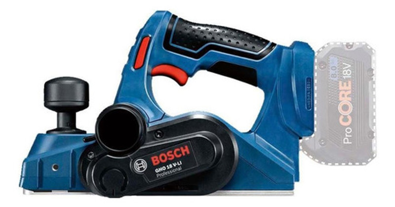 PLAINA A BATERIA 18V 82MM GHO 18V-LI BOSCH - 06015A03D0000