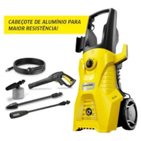 LAVADORA ALTA PRESSAO 1500W KARCHER K3.30 220V