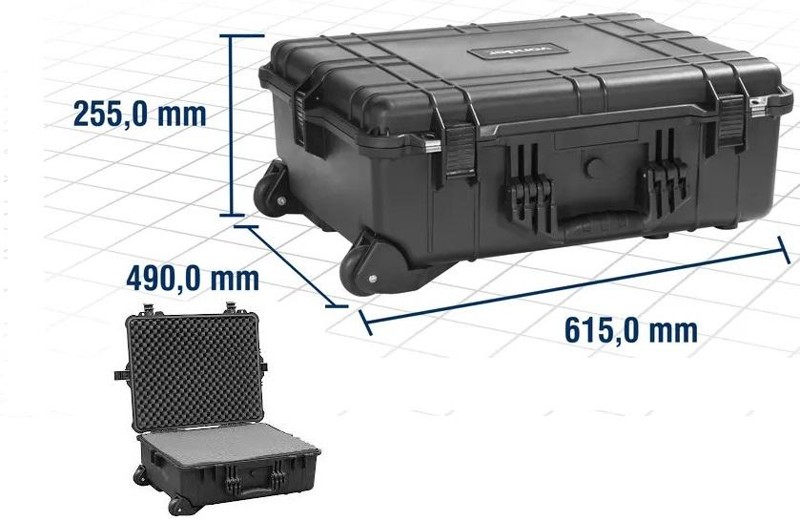 MALETA ANTI - IMPACTOR COM RODA MI620 - VONDER - 61.09.620.000