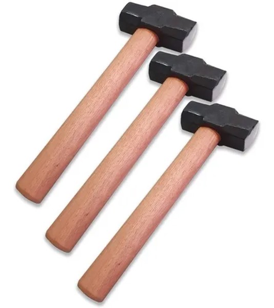 MARRETA COM CABO MADEIRA C COM 01,5KG