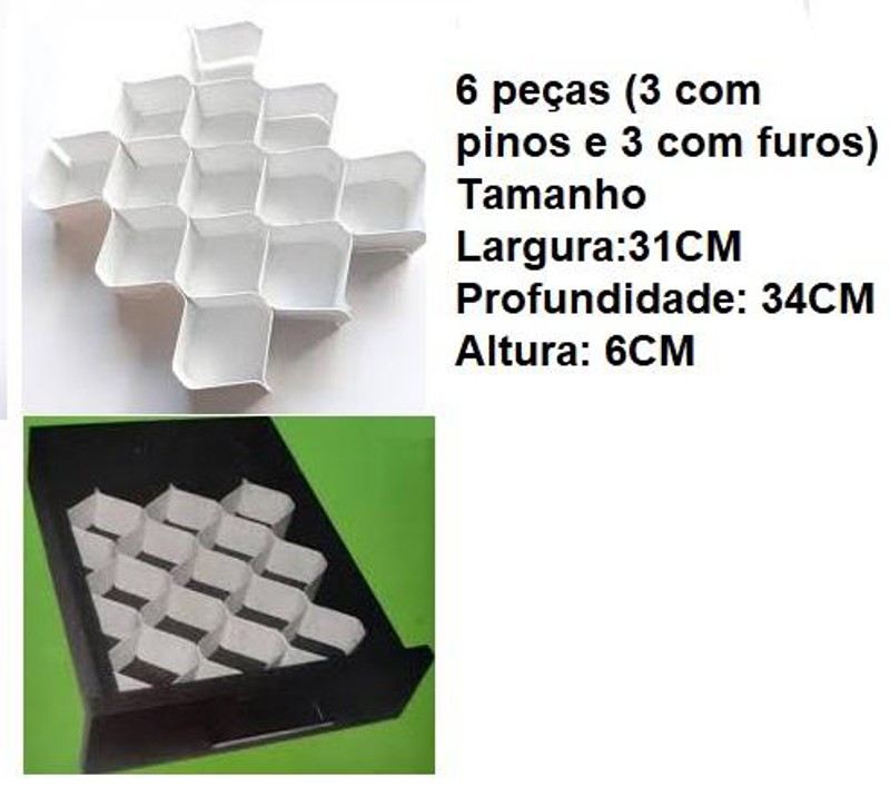 ORGANIZADOR COMEIA PARA GAVETA CARTEMIX