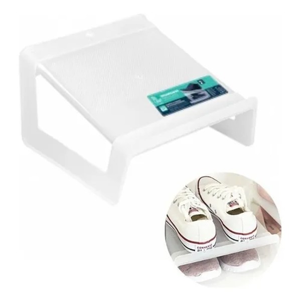 ORGANIZADOR DE CALCADO PLASTICO PARA 02 PARES ORDENE