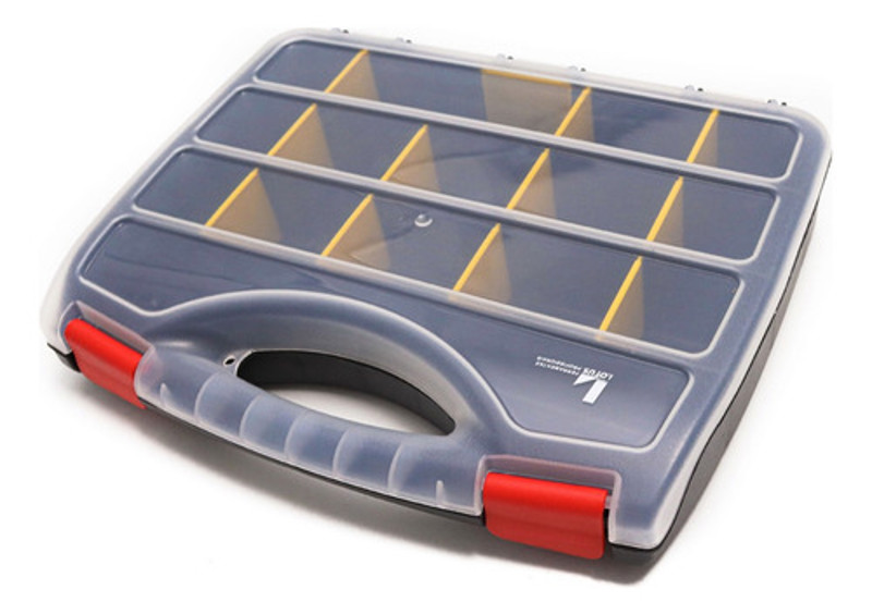 ORGANIZADOR LOTUS PLASTICO 31,5CM COM 16 DIVISORIAS - REF.7012