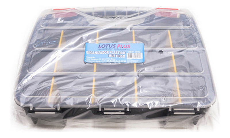ORGANIZADOR LOTUS PLASTICO 31,5CM COM 16 DIVISORIAS - REF.7012