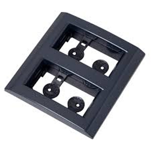 PLACA SLIM TRAMONTINA PARA 02 MODULOS - GRAFITE 57106037