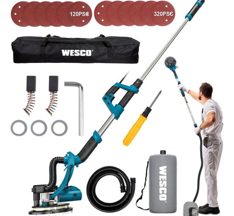 LIXADEIRA ORBITAL PARA PAREDE E TETO COM 800W WESCO - WS4463K