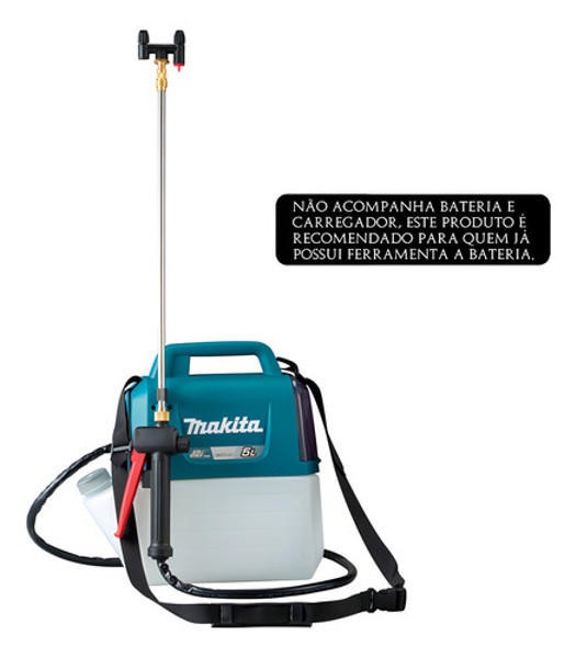 PISTOLA PULVERIZADORA DE JARDIM A BATERIA 12V MAKITA - US053DZ