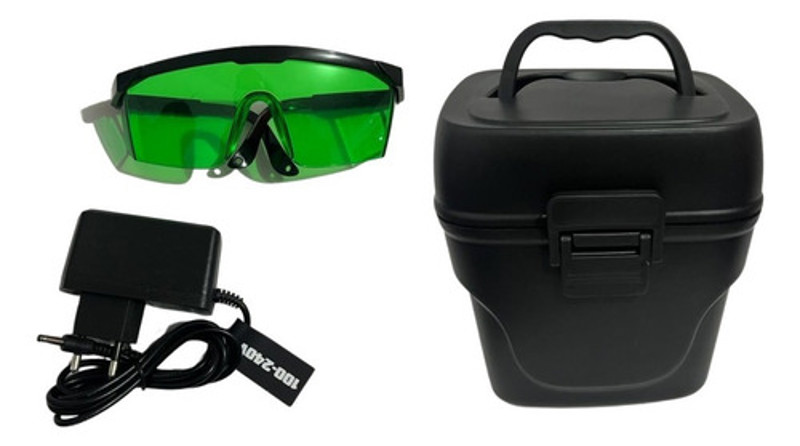 NIVEL A LASER VERDE ROTATIVO DE 7MTS COM MALETA WESCO - WS8911K