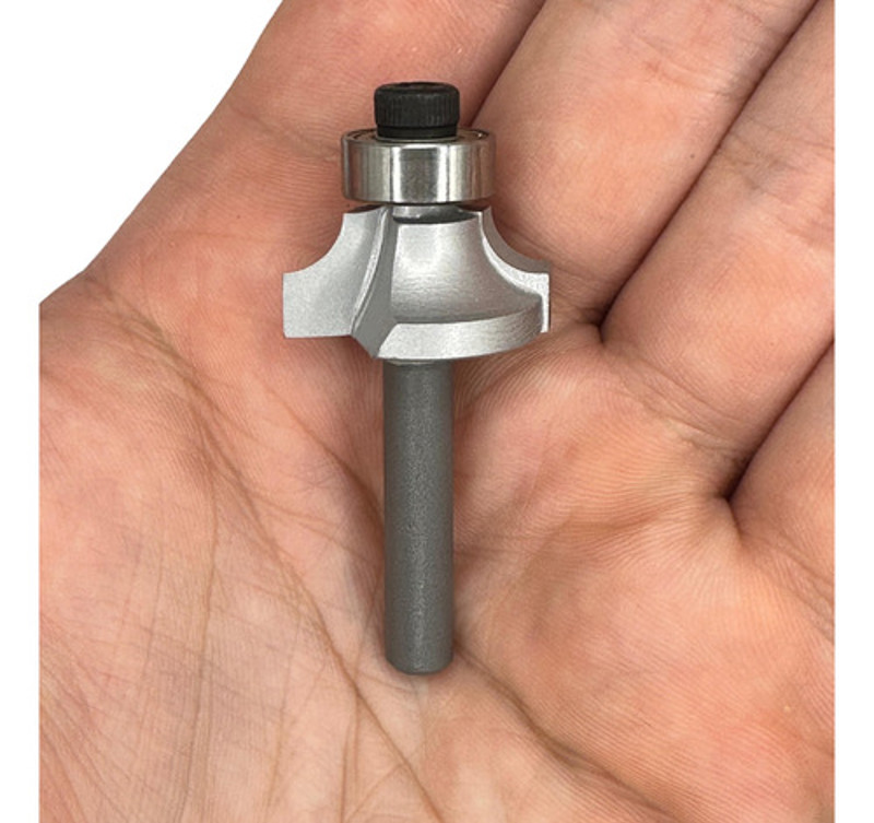 FRESA DE ARRENDODAR COM ROLAMENTO D-22.7MM E HASTE DE 6MM RADIX - 1974100.01