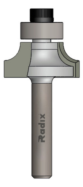 FRESA DE ARRENDODAR COM ROLAMENTO D-22.7MM E HASTE DE 6MM RADIX - 1974100.01