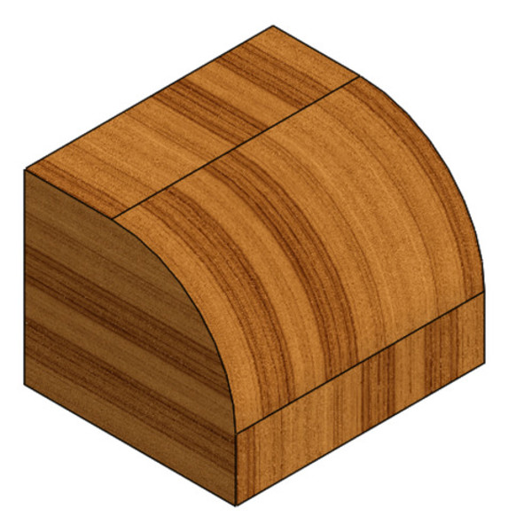 FRESA DE ARRENDODAR COM ROLAMENTO D-22.7MM E HASTE DE 6MM RADIX - 1974100.01