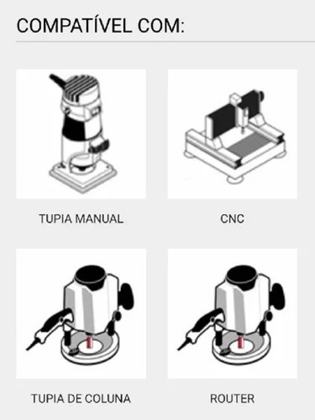 FRESA RABO ANDORINHA DE 12.7MM COM HASTE DE 06MM FREUD - 22-10406P