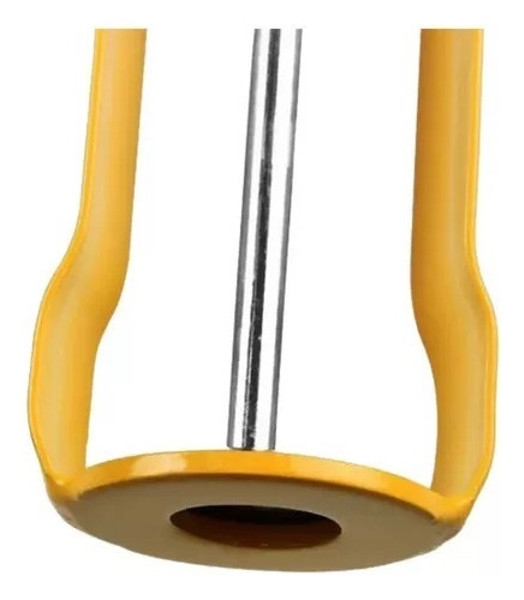 PISTOLA APLICADOR SILICONE 9" TRAMONTINA - 43199002 ABERTA AMARELA