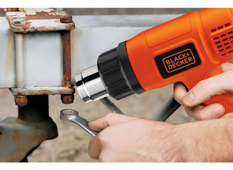 SOPRADOR TERMICO ELETRICO COM 1500W BLACK DECKER - HG1500-B2 220V