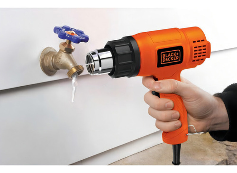 SOPRADOR TERMICO ELETRICO COM 1500W BLACK DECKER - HG1500-B2 220V