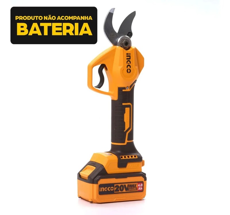TESOURA DE PODA A BATERIA 20V INGCO - CSSLI20308
