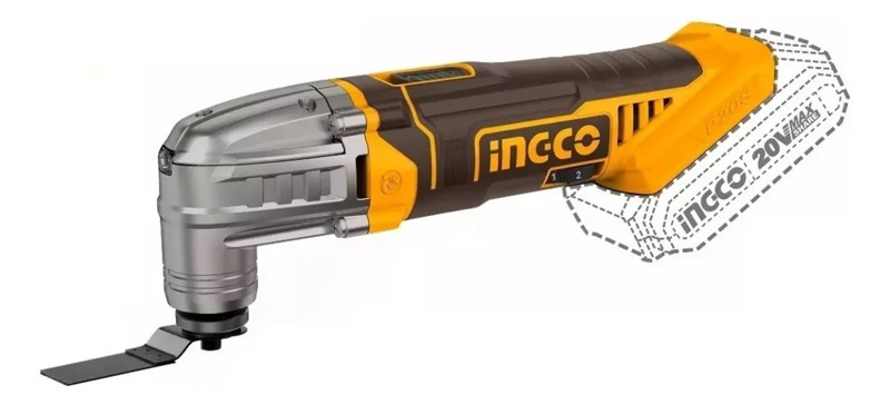 MULTIFERRAMENTA OSCILANTE BATERIA 20V INGCO - CMLI2022