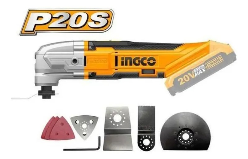 MULTIFERRAMENTA OSCILANTE BATERIA 20V INGCO - CMLI2022