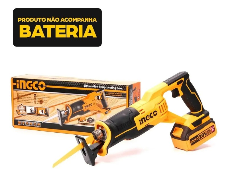 SERRA SABRE A BATERIA 20V INGCO - CRSLI1152