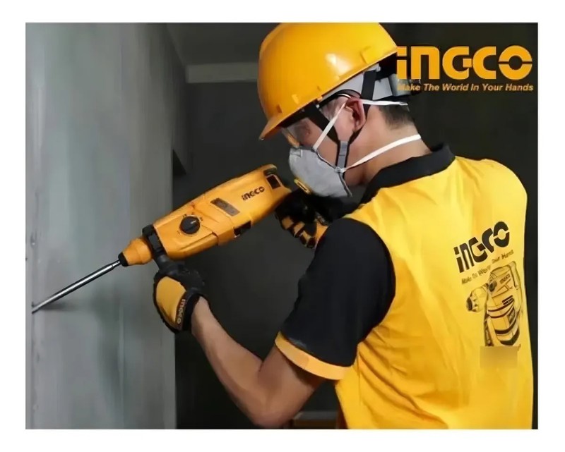 MARTELETE DE IMPACTO INGCO COM 800W E MALETA - RGH9028-9