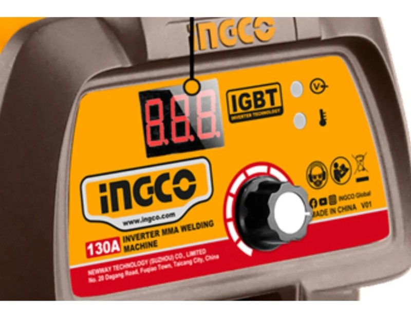 INVERSOR SOLDA 130A BIVOLT INGCO - ING-UMMA13049-9