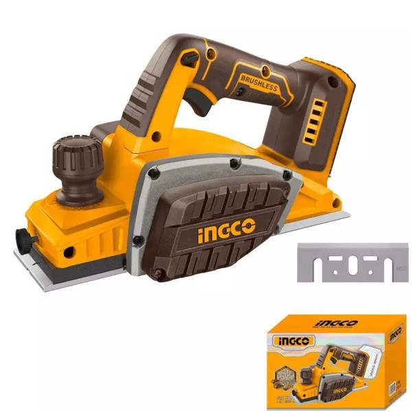 PLAINA A BATERIA 20V 82MM BRUSHLESS INGCO - CRLI20401