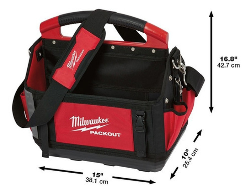 BOLSA DE FERRAMENTAS PACKOUT MILWAUKEE DE 15'' - 48-22-8315