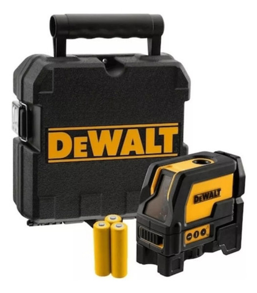 NIVEL A LASER VERDE DE 30MTS E PRUMO COM MALETA DEWALT - DW0822CG