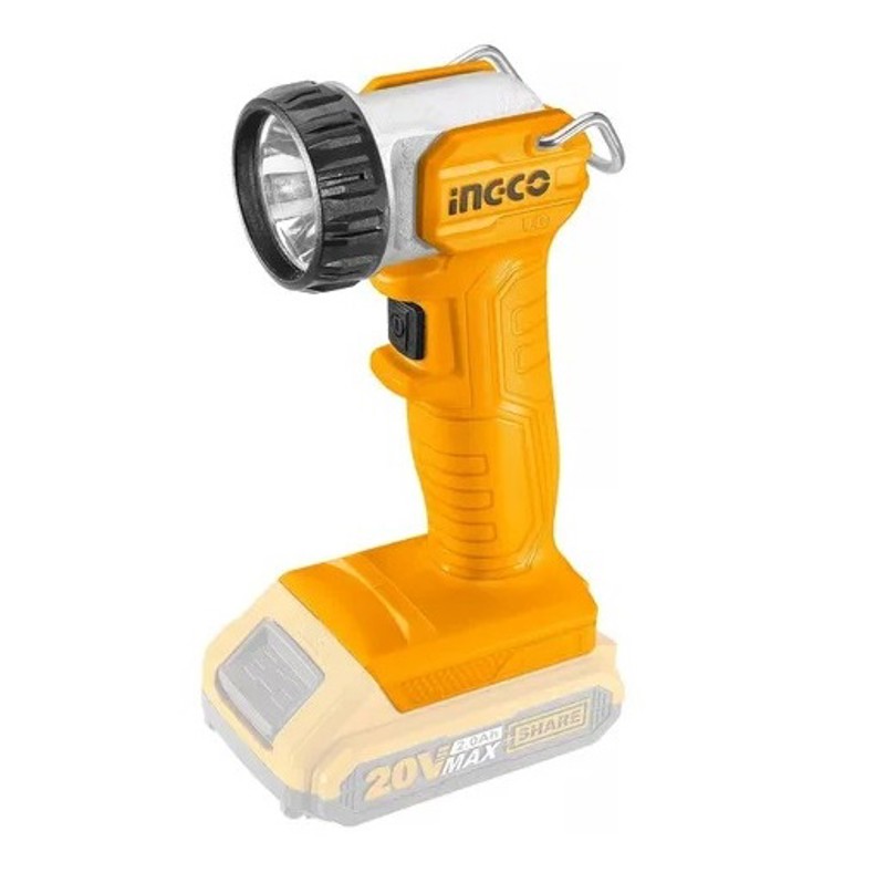 LANTERNA DE LED INGCO BATERIA 20V 270 LUMENS - CWLI2038
