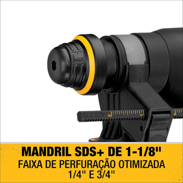 MARTELETE DE IMPACTO 3.0 J A BATERIA 20V DEWALT - DCH263B