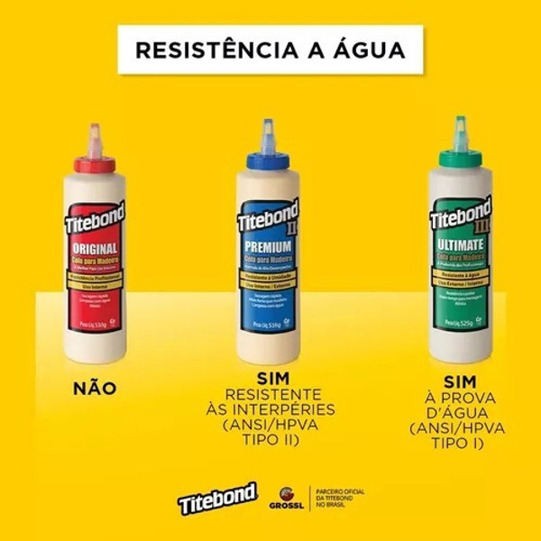 COLA TITEBOND III ULTIMATE WOOD GLUE 1,0KG - 31415