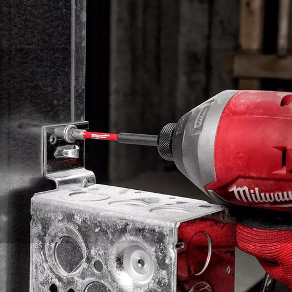 PONTA MILWAUKEE SIMPLES SHOCKWAVE PH2 COM 89MM - 48-32-4562