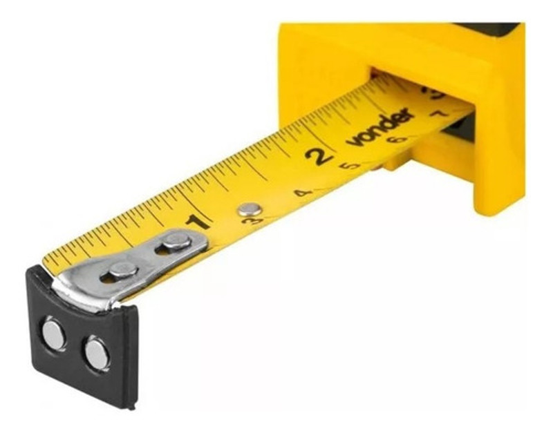 TRENA COM 05 METROS COM  MEDIDOR DE DISTANCIA A LESER 40M VONDER -38.20.005.40