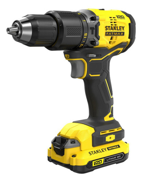 KIT COM 02 PARAFUSADEIRAS 20V (SBD715 + SBI810) COM MALETA STANLEY - SBDI465D2T-BR